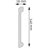 Listwa przypodłogowa LPC-30 Creativa