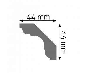 Listwa przysufitowa LGG-06 Creativa 4,4x4,4 cm