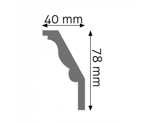 Listwa przysufitowa LGZ-14 Creativa 7,8x4 cm