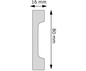 LPC-28 Przekrój listwy 