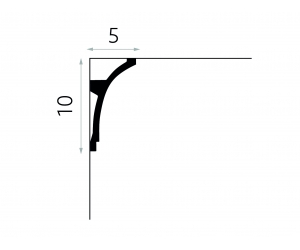 Listwa sufitowa MDB158 Mardom Decor