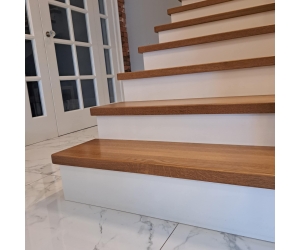 Podstopnie MDF lakierowany biały 16x200x1200
