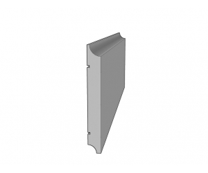 listwy przypodłogowe MDF L4